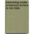 Stemming onder onderaannemers in het MKB