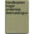 Handboeken hoger onderwijs deelcatalogus