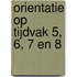 Orientatie op tijdvak 5, 6, 7 en 8