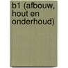 B1 (Afbouw, Hout en Onderhoud) door E. Janzing