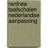 Renfrew taalschalen Nederlandse aanpassing