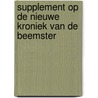 Supplement op de Nieuwe Kroniek van de Beemster door V.S.E. Falger