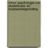Minor: psychologie van studiekeuze- en loopbaanbegeleiding