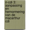 N-CDI 3: Aanpassing en hernormering van de MacArthur CDI by Marilyne Lejaegere