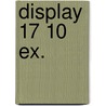 Display 17 10 ex. door Urbanus
