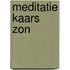 Meditatie kaars zon
