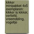 Kikker minipakket 4x5 exemplaren: kikker is kikker, verliefd, vreemdeling, vogeltje