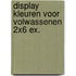 Display kleuren voor volwassenen 2x6 ex.