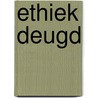 Ethiek deugd by K.S. Brandsma