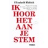 Ik hoor het aan je stem