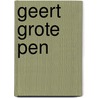 Geert Grote pen door Stefan Hoeijmakers