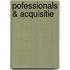 Pofessionals & acquisitie