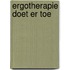 Ergotherapie doet er toe