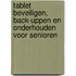 Tablet beveiligen, back-uppen en onderhouden voor senioren