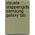 Visuele stappengids Samsung Galaxy Tab