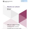 Waarde van culturen door Walter van der Kooi