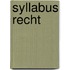 Syllabus recht