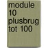 module 10 plusbrug tot 100