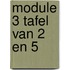 module 3 Tafel van 2 en 5