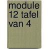 module 12 Tafel van 4 door Anny Cooreman