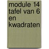 module 14 Tafel van 6 en kwadraten door Anny Cooreman