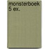 Monsterboek 5 ex.
