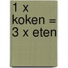 1 x koken = 3 x eten by Christine Van Imschoot