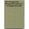 Set Knooppunter Fietspocket Limburg 1 + knooppunthouder door Dirk Remmerie