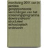 Monitoring 2011 van in Peridos gerappporteerde verrichtingen van het screeningsprogramma Downsyndroom/ Structureel Echoscopisch Onderzoek