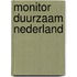 Monitor duurzaam Nederland