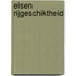 Eisen rijgeschiktheid