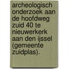 Archeologisch onderzoek aan de Hoofdweg Zuid 40 te Nieuwerkerk aan den IJssel (gemeente Zuidplas). by P.T.A. de Rijk