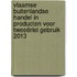 Vlaamse buitenlandse handel in producten voor tweeërlei gebruik 2013
