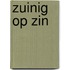 Zuinig op zin