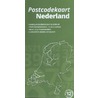 Postcodekaart Nederland door Onbekend