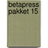 Betapress pakket 15