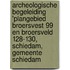 Archeologische begeleiding 'Plangebied Broersvest 99 en Broersveld 128-130, Schiedam, Gemeente Schiedam