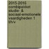 2015-2016 Combipakket Studie- & Sociaal-emotionele vaardigheden 1 t/h/v
