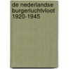 De Nederlandse burgerluchtvloot 1920-1945 door Theo Wesselink