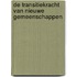 De Transitiekracht van nieuwe gemeenschappen