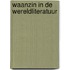 Waanzin in de wereldliteratuur