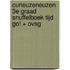 Curieuzeneuzen 3e graad Snuffelboek Tijd GO! + OVSG