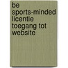 Be sports-minded licentie toegang tot website by Unknown
