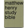 Matthew Henry study bible door Matthew Henry