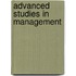 Advanced studies in management