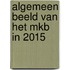 Algemeen beeld van het MKB in 2015