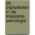 De tripliciteiten in de klassieke astrologie