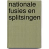 Nationale fusies en splitsingen by Unknown