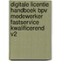 Digitale licentie Handboek BPV Medewerker fastservice Kwalificerend v2
