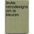 Leuke retrodesigns om te kleuren